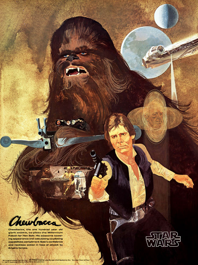 brianmichaelbendis:  Star Wars posters by Del Nichols 
