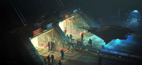 The glorious sci-fi and fantasy themed artworks of Nikolai Lockertsen - https://www.this-is-cool.co.