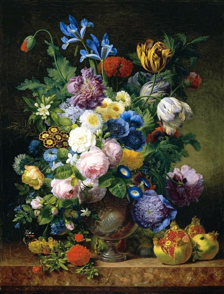 romanovcolors:  Painted Flowers :3  