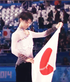 otpofotps:  Yuzuru Hanyu, first Japanese skater to win Olympics Men’s Figure Skating 