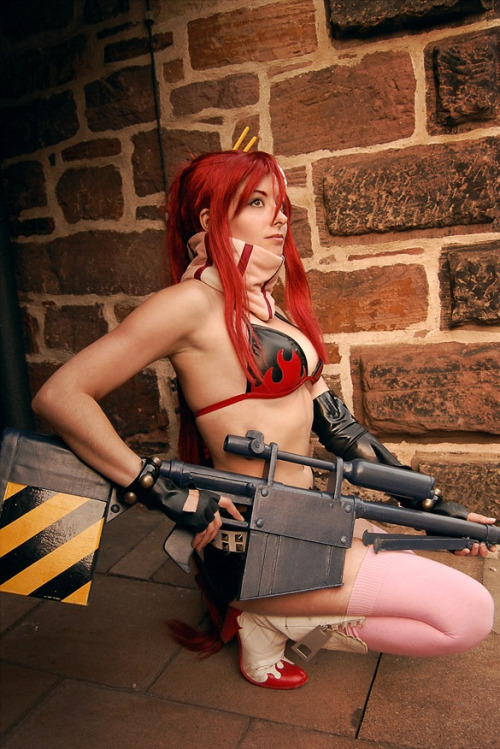 sexycosplaygirlswtf:  Yoko - Gurren Lagann source Get hottest cosplays and sexy cosplay