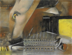 Roberto Matta (Santiago, Chile, 1911 - Civitavecchia, Italy, 2002); Untitled, c. 1948 / 49; oil on canvas, 64 x 85 cm