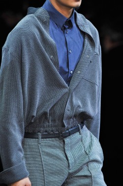 monsieurcouture:  Giorgio Armani F/W 2014 Menswear Milan Fashion Week 