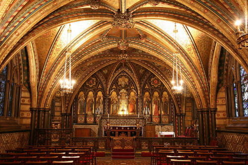 daughterofchaos:Chapel of St Mary Undercroft, Palace of Westminster, LondonSource: UK Parliament on 