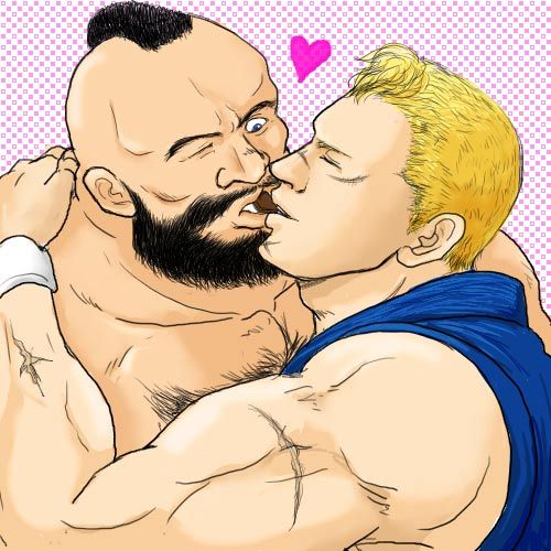baranokingu:  Characters: Zangief x Abel - Game: Street figther.