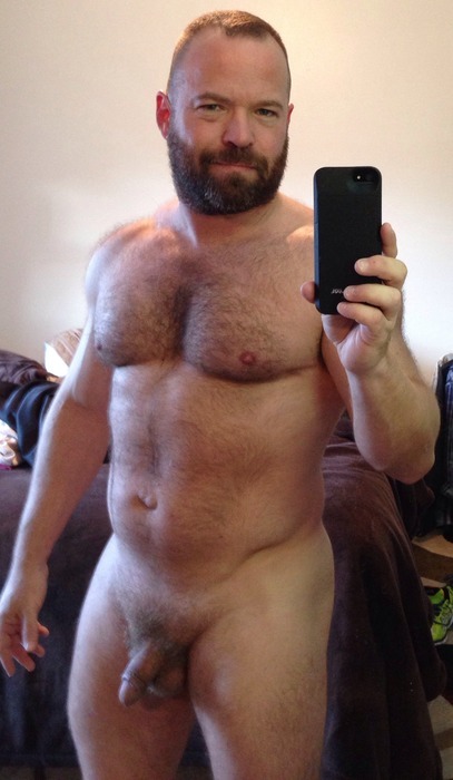 Sexy bear selfie. adult photos