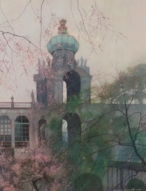 Gerald Mynott - Zwinger Palace, Dresden (1985)