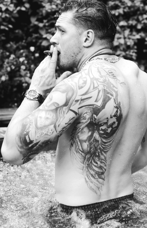 tom hardy. just always assume that the photography is by greg williams unless otherwise specified