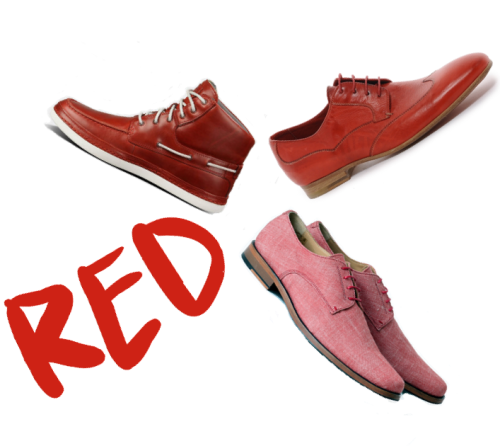 thedappe:  After a dreary and seemingly never-ending Winter, we’re due for an injection of fun and vibrant colors this Spring. And what better way to incorporate color than with your shoes? My color of choice: RED. It makes a statement and works well