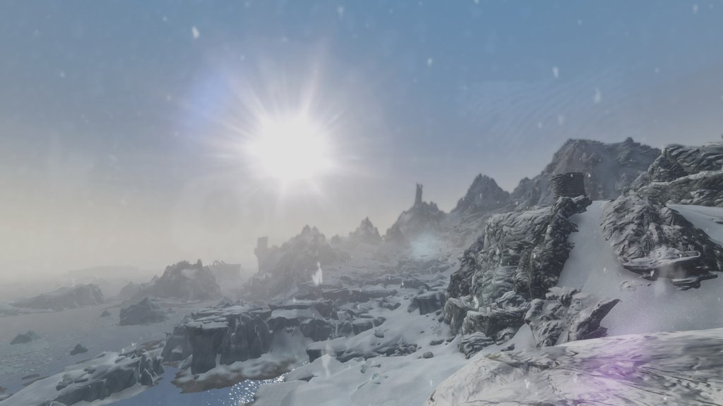 rpgfanatics:  Winterhold in the morninghttp://rpgfanatics.tumblr.com