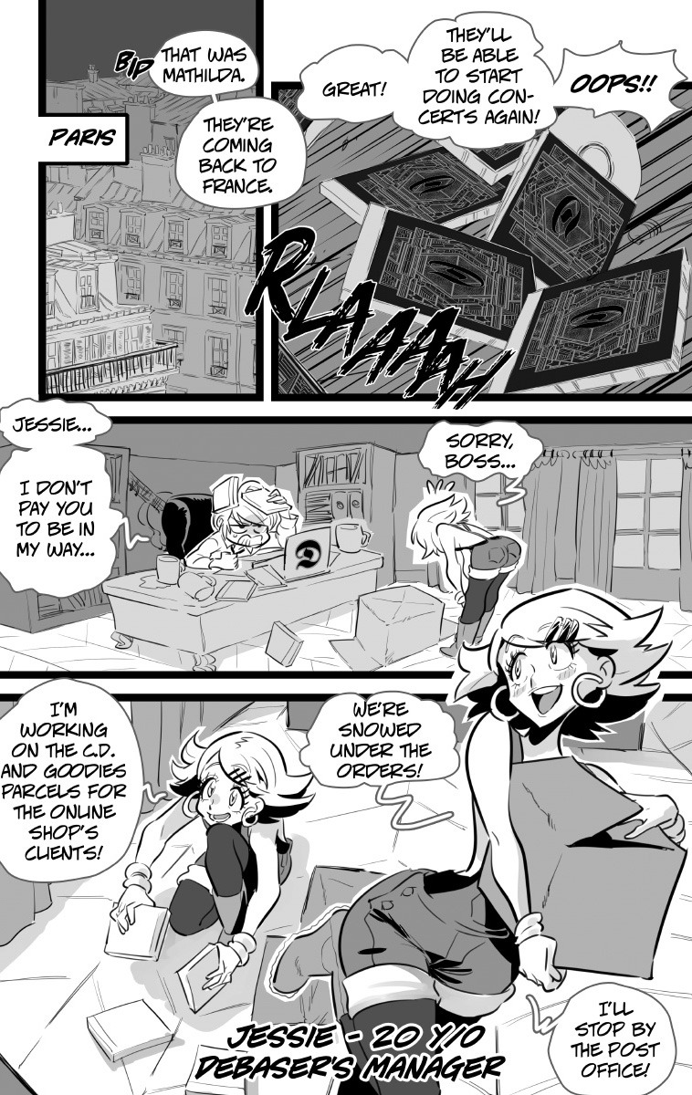 rafchu:  New Debaser episode on Spunch Comics!We go back  to Paris, France, where
