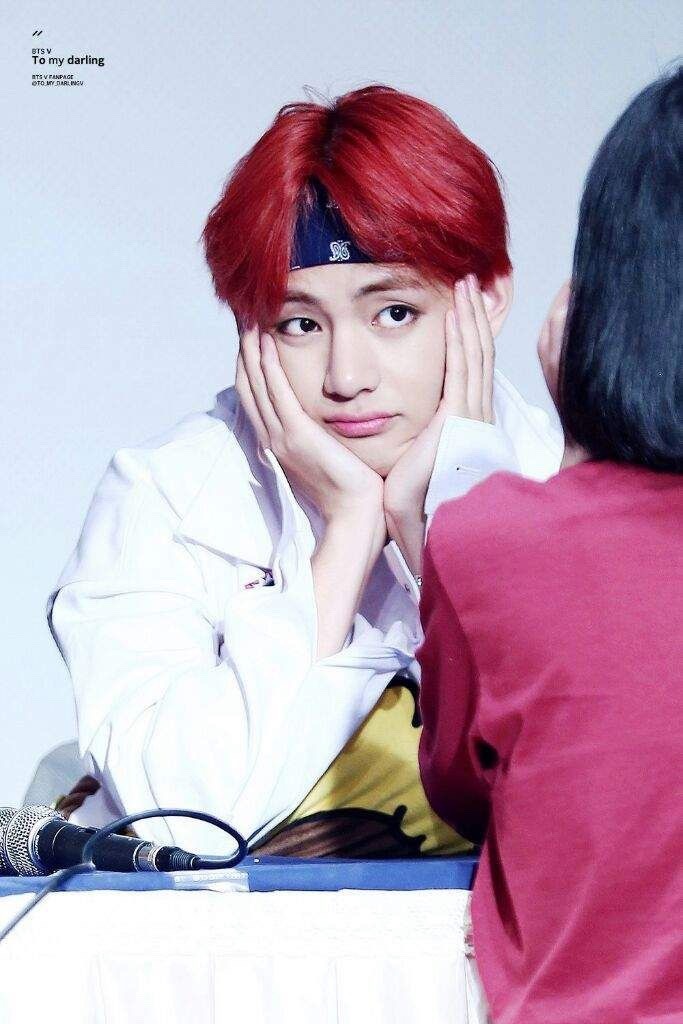 What do you think about Taehyung's red hair (be honest)? - Quora