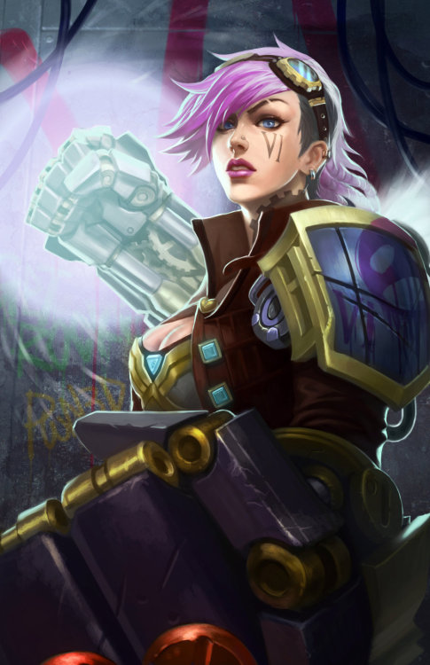  VI  by ~Orenji-kun Amazing drawing of Vi!! *________*