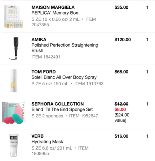 I promised a review of my past Sephora haul so Maison Margiela REPLICA Memory BoxIf you like MM frag