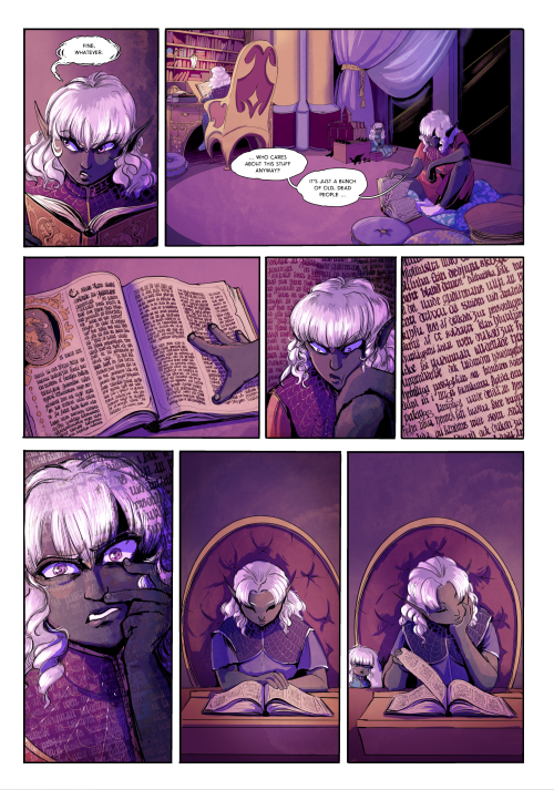 Continuation from these pages. Was looking over thems again, and hey, they’re not too bad. So 