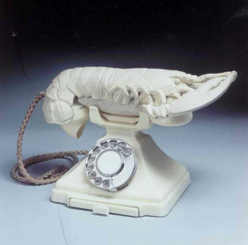 Salvador Dalí, Lobster Telephone (white aphrodisiac), (c. 1938)