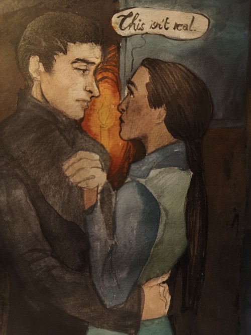 Some Six Of Crows Fanart (aquarelle) For My Kanej Audience (lol What Audience ?)