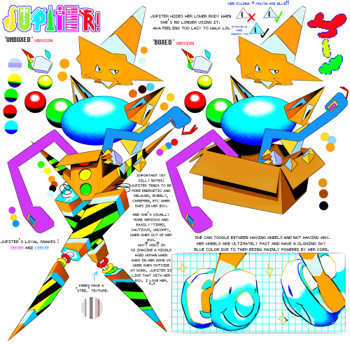 Some Old Jupiter Art & Doodles That I Still Like :3