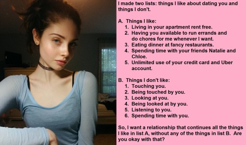 Sounds like the perfect relationship!