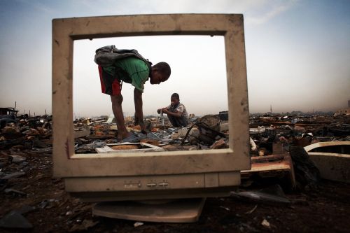 nubbsgalore:&ldquo;the suburb of agbogbloshie in ghana’s capital, accra, has in recent years become 