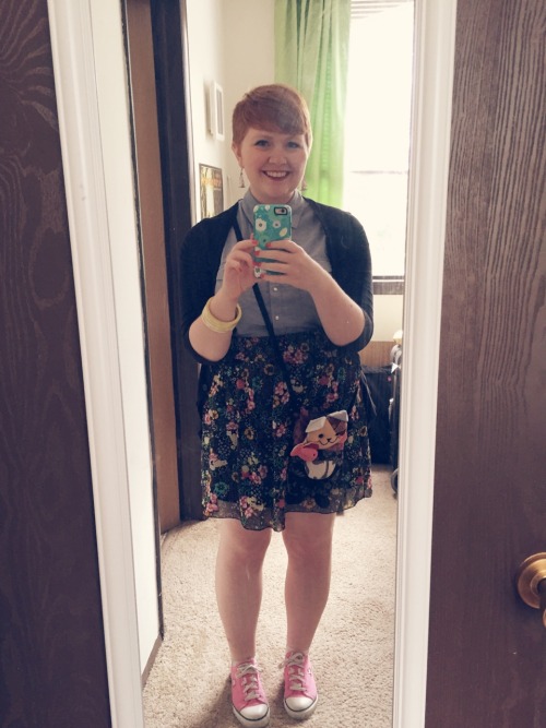 kaleyrambles:  First day of my senior year at MIAD and I’m excited !!