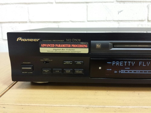 Pioneer MJ-D508 MiniDisc Recorder, 1999