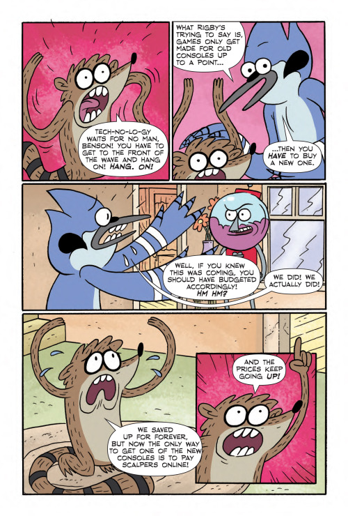 REGULAR SHOW: A CLASH OF CONSOLES OGN