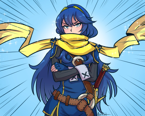 needs-more-butts:  akairiot:  …leave the scarf on. <3 support lewdness - buy merch - ask questions - stream - twitter  I swear I’ve seen an uptick of amazing Lucina art recently. Makes me wanna draw her some.   < |D’‘‘‘‘