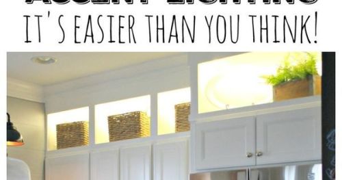 #BagoesTeakFurniture How to add upper and lower accent lighting to cabinets in kitchen., visit us al