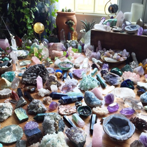 shoptheopaque: Just a little crystal lovin’ from my personal collection