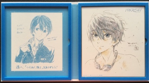 tehrisa: High Speed! -Free! Starting Days- Special Replica Autographed Keyframes Album These al