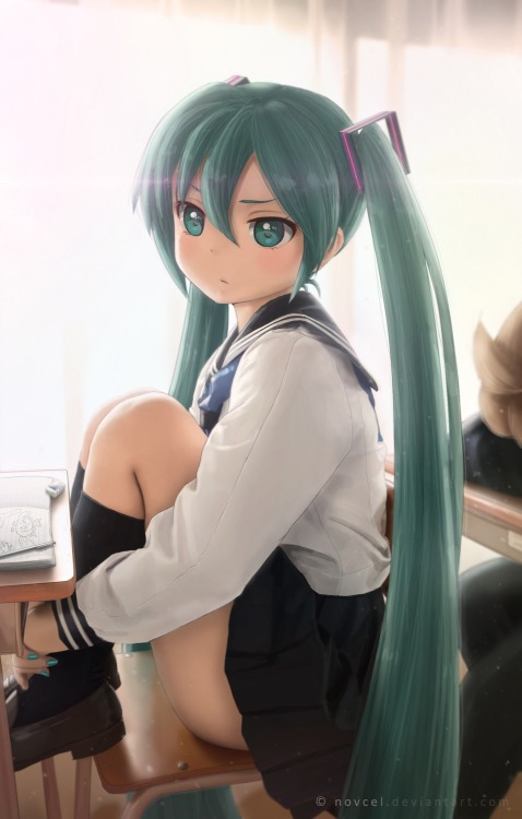 akira-europe:  hatsune miku novcel seifuku vocaloid | #319613 | yande.re