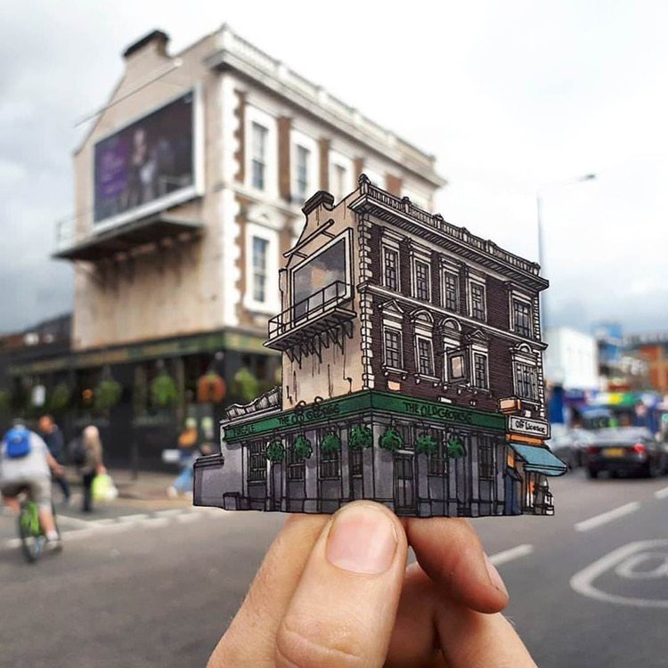 archatlas:    London’s Historic Pubs  Illustrator Maxwell Tilse Captures London’s