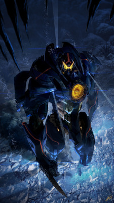 imthenic:  Gipsy Danger - Pacific Rim by tommasorenieri - Geek Art. Follow back if similar.-