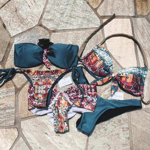 If you can guess how many different combinations of looks there is with these bikinis we will send y