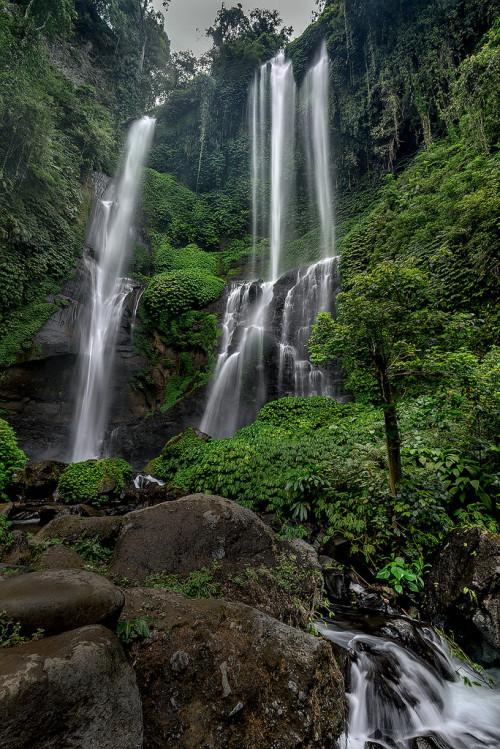 Sekumpul Waterfall by Helminadia Ranford.