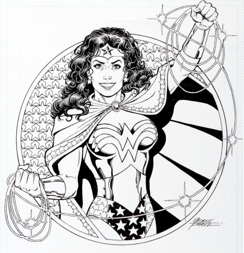 cantstopthinkingcomics:Wonder Woman by George Perez