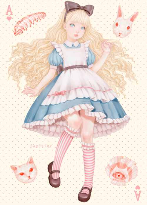 saccstry:Alice in Wonderland!