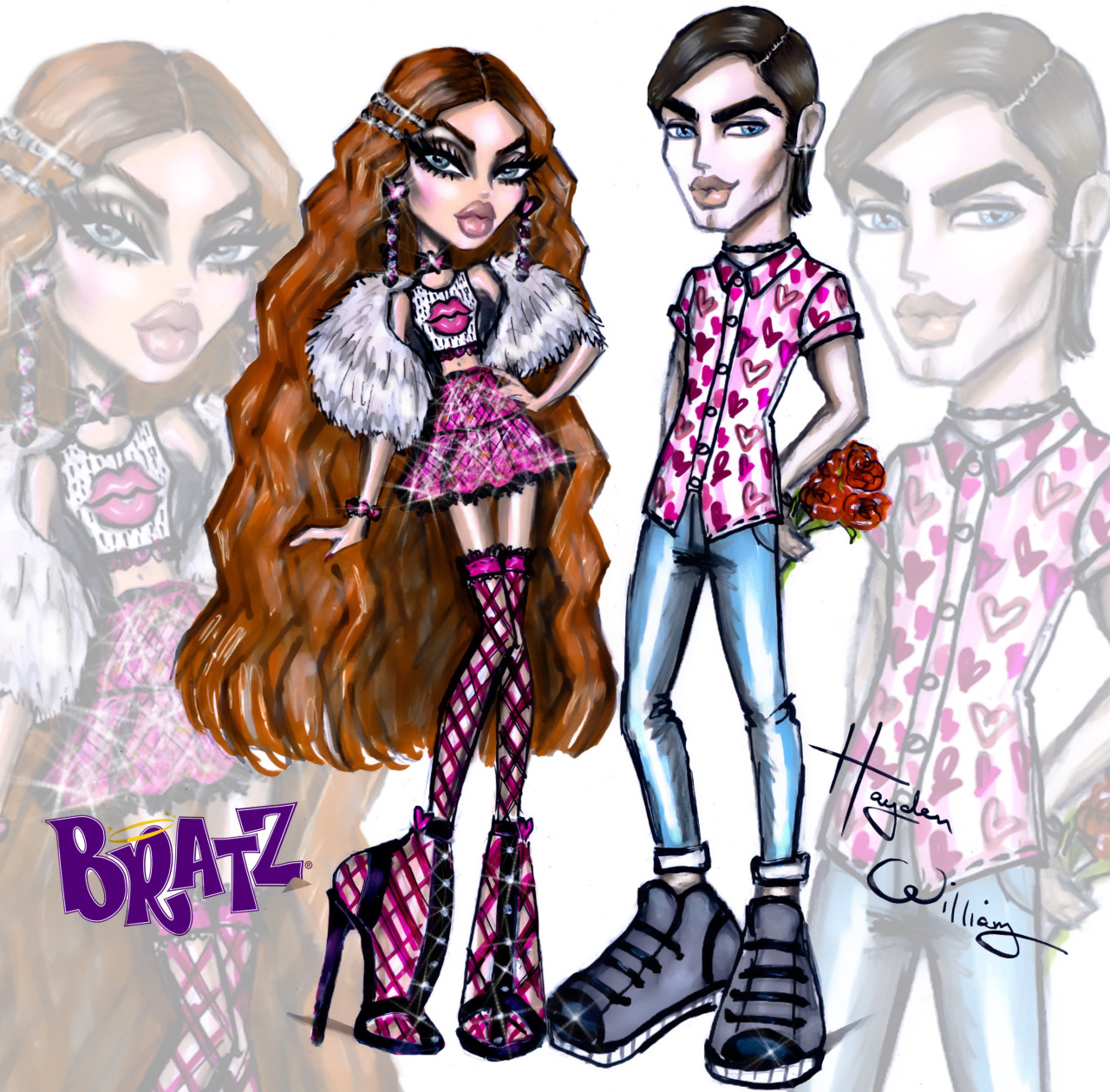 bratz meygan cartoon