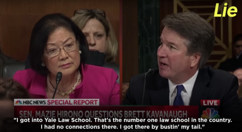 mediamattersforamerica: Brett Kavanaugh lied repeatedly. News reports and personal accounts prove it