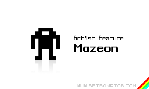 mazeon : pixel art — Game Boy Shown at 700 percent.