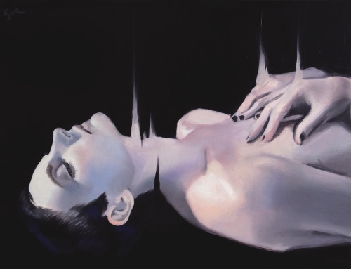 zzzambrano:  “Exhume” 12”x16” Oil on panel 