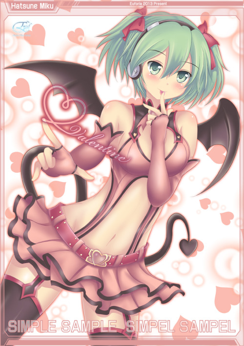 (via hatsune miku (project diva, project diva (series), and vocaloid) drawn by euforia) 