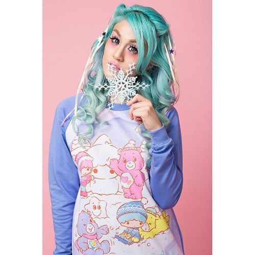 Have a Pastel Winter with the Little Twin Stars x Care Bears Sweatshirt!! On Sale this weekend at ww