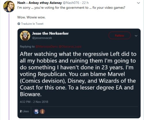 sload:  dr-archeville:  between-stars-and-waves: Don’t let evil jackasses like this one decide your future. Vote.  What the absolute fuck?   friendly reminder that steve bannon used to own a world of warcraft gold farming company and realized that a