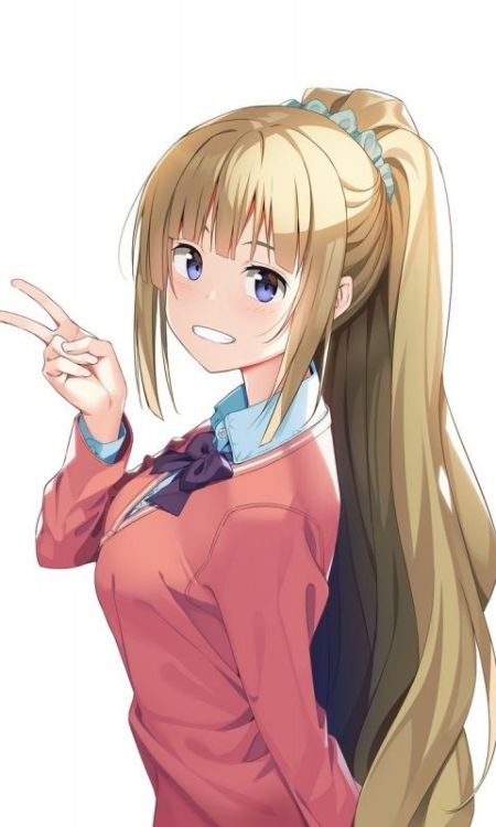 Beautiful, long hair, Kei Karuizawa, You-Zitsu, 480x800 wallpaper @wallpapersmug : https://ift.tt/2F