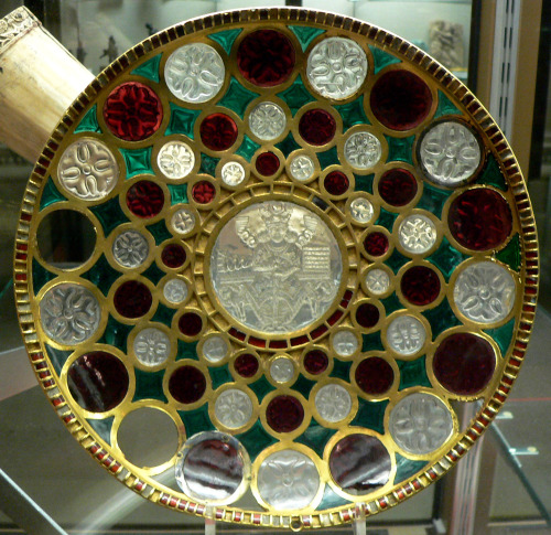 The Sassanid Cup of Chosroes, made for the Sassanian king Chosroes I (often refered to as Khosrau I 