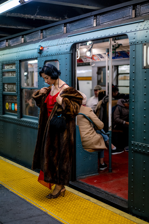 NYC holiday nostalgia train! 12/22/19. Last chance to ride is this Sunday, 12/29! 