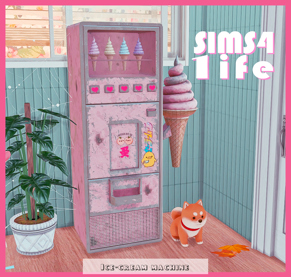 Sims41ife In 2021 Ice Machine Sims 4 Cc Finds Sims 4 All In One Photos