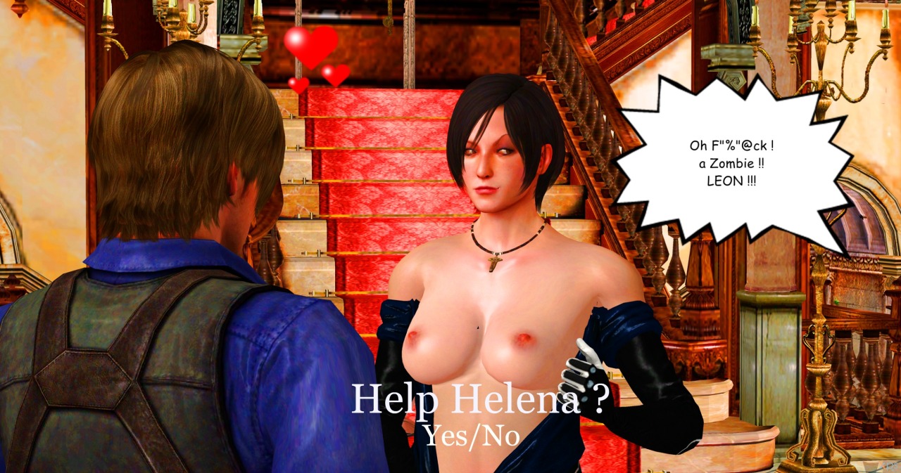 ashley360:  As Leon And Helena Decide on how to Escape the Mansion (By Finding Statues !)